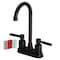 Kingston Brass KB8490DKL Bar Faucet, Matte Black KB8490DKL - alternate 1